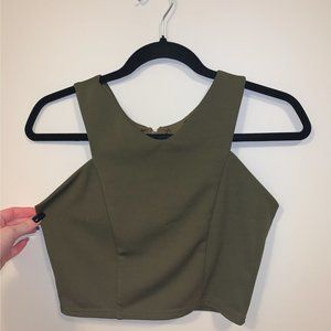 cropped tank top